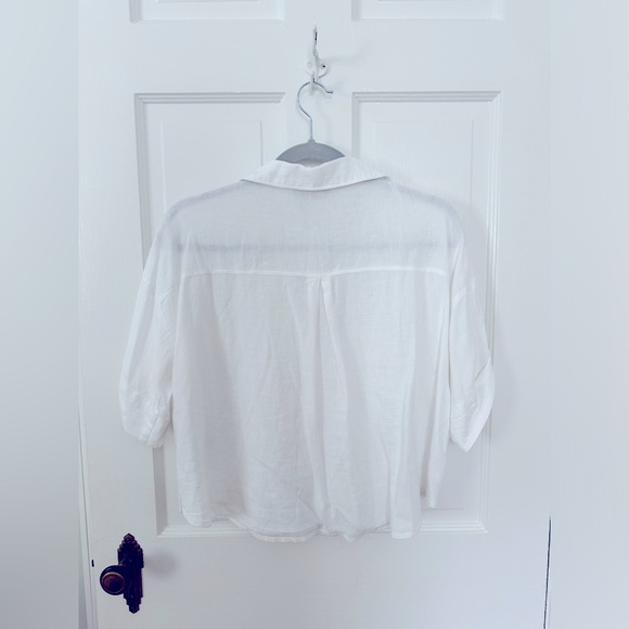 Zara | NWT Brand New Button Down Blouse | Size: Small - Picture 2 of 4